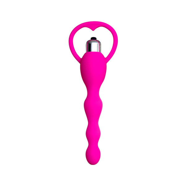 Chapelet anal rose vibrant 